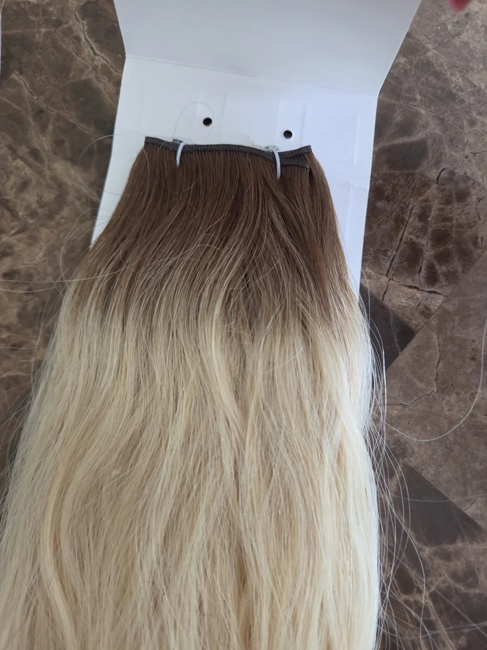 New IBE The ONE silk 18 inch Rooted ~sew In Human Hair‎